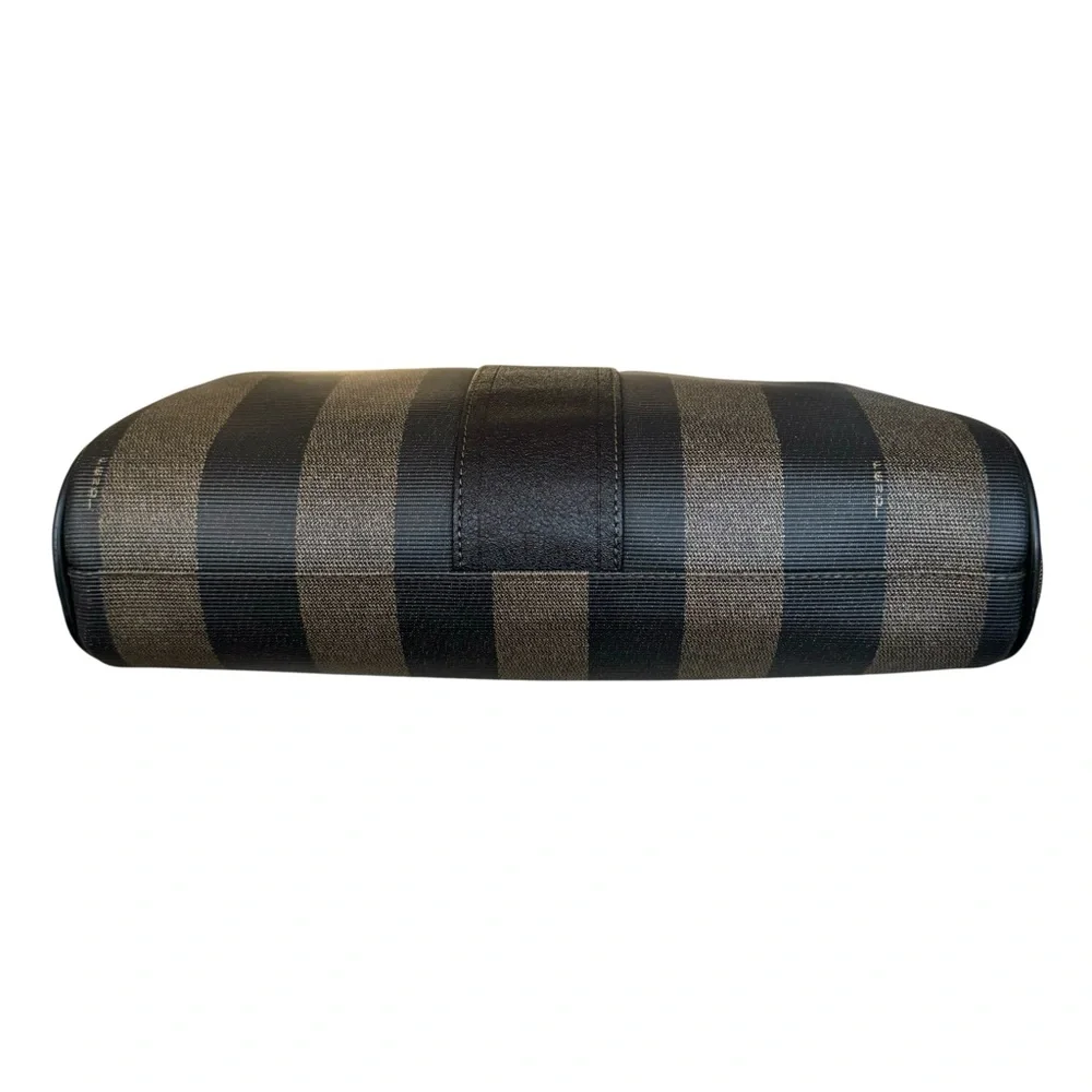 FENDI Vintage Pequin Striped Shoulder Bag Large Crossbody - Picture 11 of 17